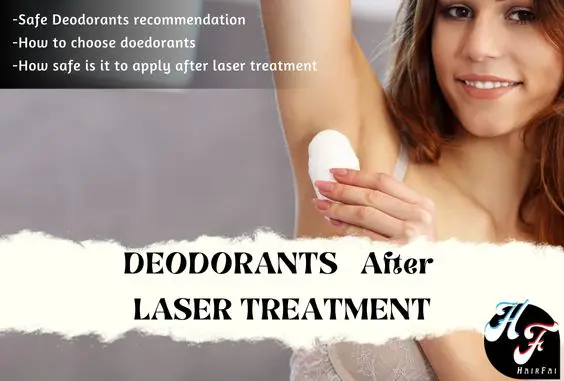 Deodorant After Laser Hair Removal - Is It Safe