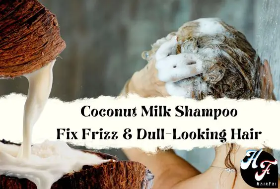 Coconut Milk Shampoo Benefits- Fix Frizz & Dull-Looking Hair