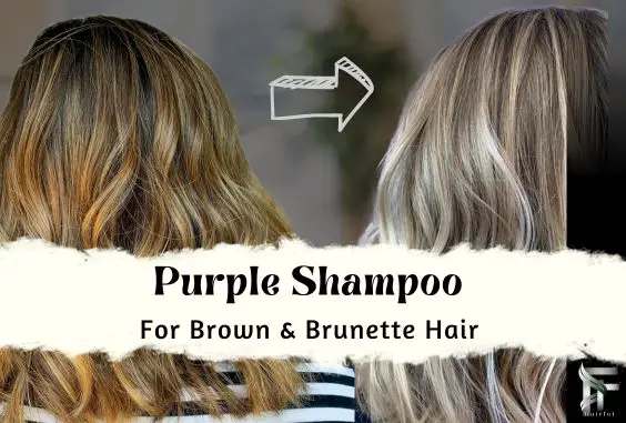 Purple Shampoo for Brown & Brunette Hair Transformation